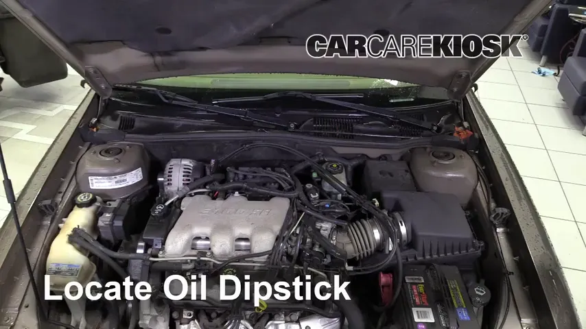 2002 Chevrolet Malibu LS 3.1L V6 Oil Check Oil Level